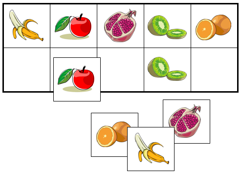 Fruit Match-Up & Memory Game - Montessori Print Shop