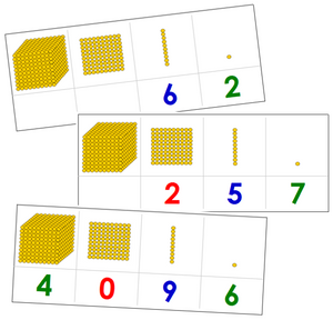 Golden Bead Task Cards - Montessori Print Shop primary math materials