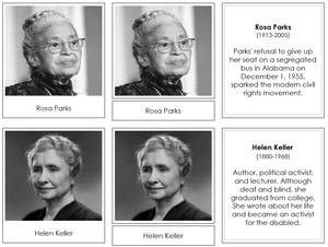 Great Women of the United States - Montessori Print Shop