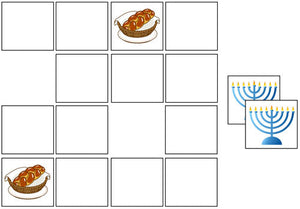 Hanukkah Match-Up & Memory Game - Montessori Print Shop