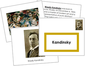 Wassily Kandinsky Art Book - montessori art materials