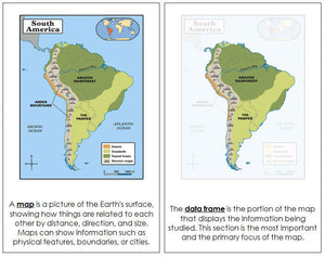 Map Nomenclature Book - Montessori Print Shop