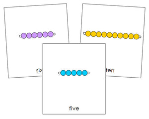 Montessori Bead Nomenclature Cards - Montessori Print Shop