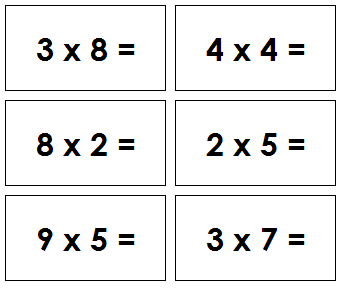 Montessori Multiplication Equation Slips - Montessori Print Shop ...