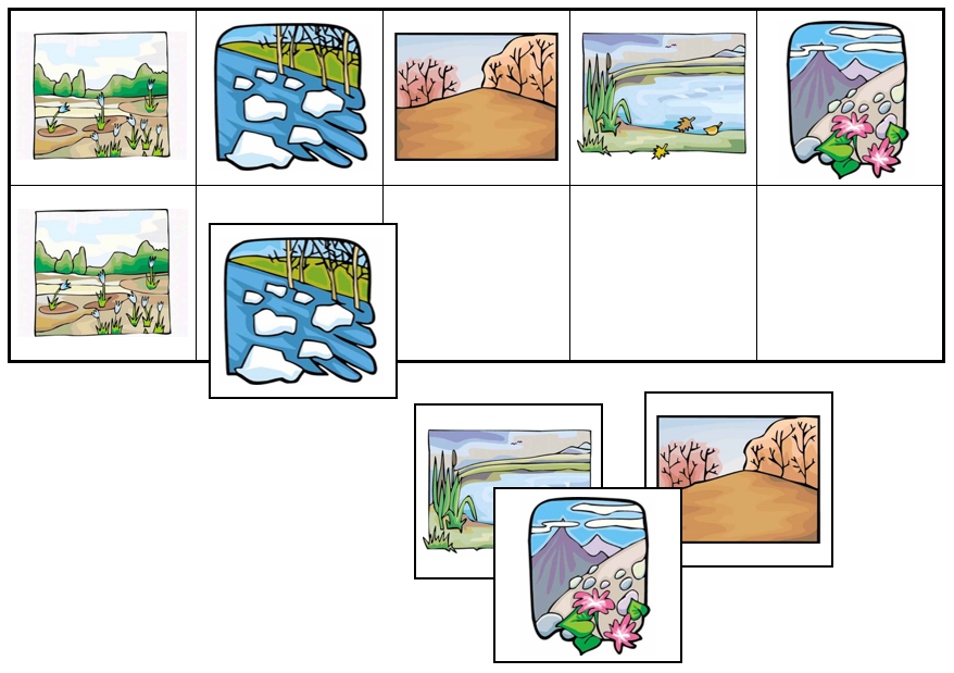 Nature Match-Up & Memory Game - Montessori Print Shop
