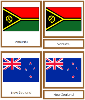 Australia/Oceania Deluxe Continent Bundle (color coded)