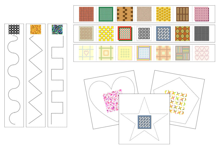 Pattern Cutting Work - Montessori Digital Download - Montessori Print Shop