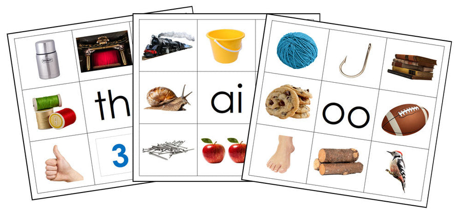 Phonogram Letter Mats - Montessori Print Shop Language Activity