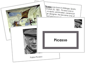 Pablo Picasso Art Book - montessori art materials