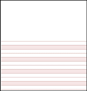 Montessori Pink Lined Project Paper - Montessori Print Shop