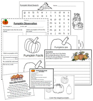 Pumpkin Unit Starter - Montessori Print Shop