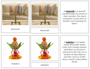 Religious Symbols & Descriptions - Montessori Print Shop culture materials