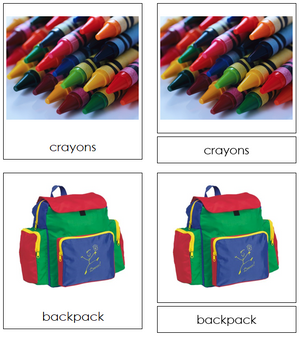 School Items - Montessori Print Shop
