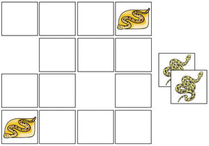 Snake Match-Up & Memory Game - Montessori Print Shop