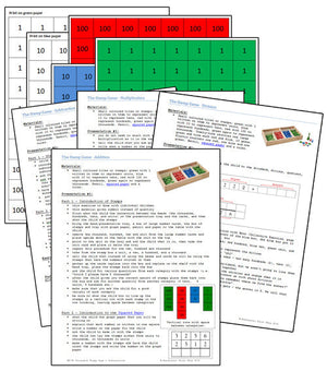Printable Montessori Stamp Game with Instructions - Montessori Print Shop