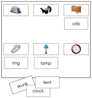 Step 2: Sheets & Labels - Montessori Print Shop phonetic language materials