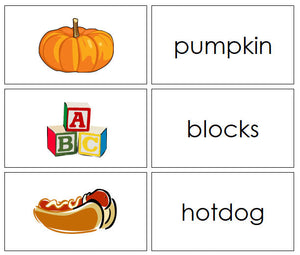 Step 2: Phonetic Word & Picture Cards - Montessori language cards - Montessori Print Shop