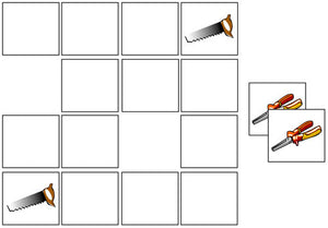 Tool Match-Up & Memory - Montessori Print Shop
