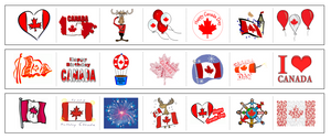 Canada Day Cutting Work - Montessori Print Shop