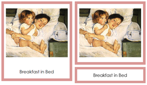 Mary Cassatt Art Cards - montessori art cards