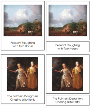 Thomas Gainsborough Art Cards - Montessori Print Shop