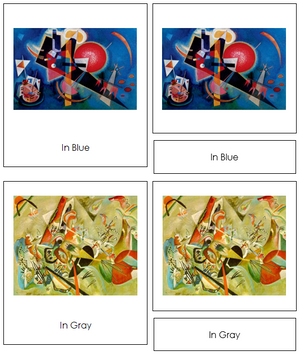 Wassily Kandinsky Art Cards - Montessori Print Shop