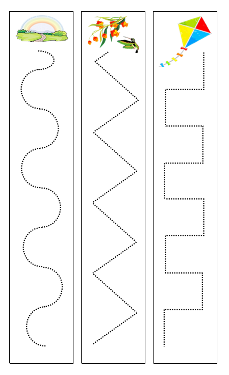 Spring Cutting Work - Montessori Print Shop Digital Download