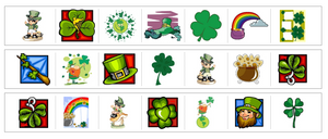 St. Patrick's Day Cutting Work - Montessori Print Shop preschool cutting practice