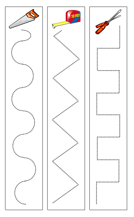 Printable Tools For Preschoolers Free Tools And Machines Preschool